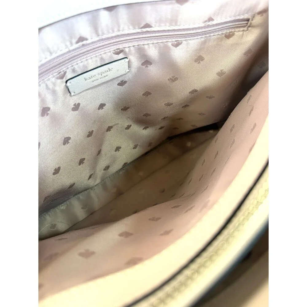 Kate Spade Cameron Large Colorblock Laptop Tote – Black/White/Beige